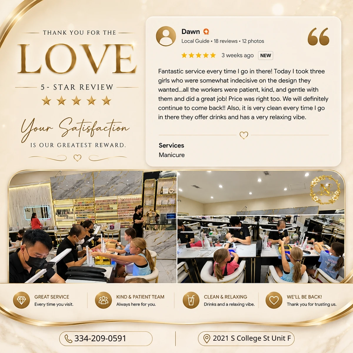 The Nail Lounge_Customer Review